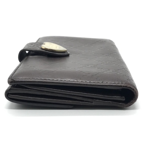 Gucci Guccissima Bifold Long Wallet Brown - Picture 4 of 13